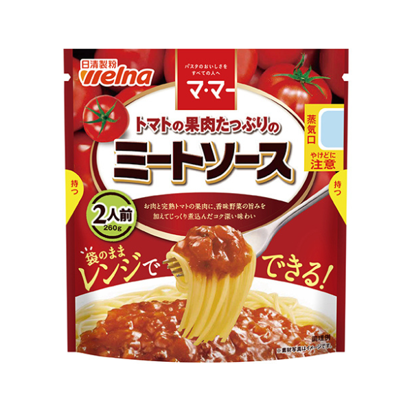 22.マ・マー トマトの果肉たっぷりのミートソース260g