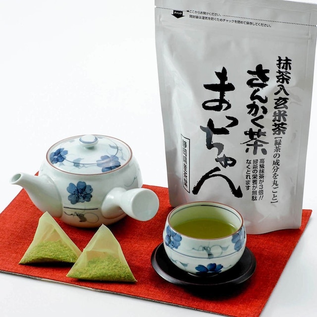35.梅辰 抹茶入り玄米茶 まっちゃん×1袋
